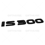 For Lexus Trunk Matte Black IS 300 Letter Logo Badge Emblem Car Replace F-Sport