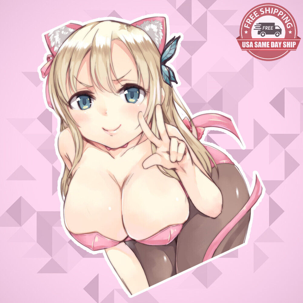 Anime Cartoon Sexy Lady Bikini Body Sticker Decal Home Car Door Window Decorate