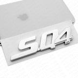Maserati Ghibli Quattroporte SQ4 Chrome Trunk Lid Nameplate Logo Emblem Badges