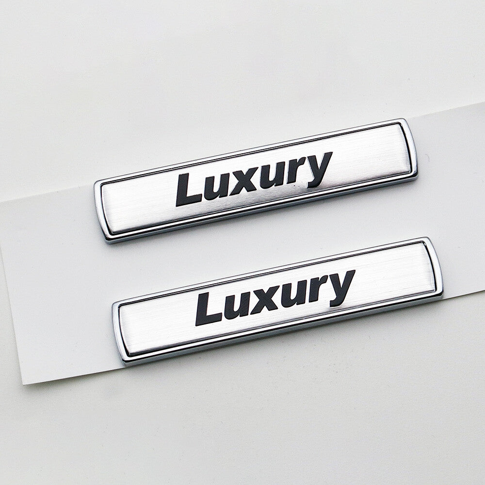 2x For BMW Luxury Logo Emblem Badge Car Side Fender M Series Performance Sport