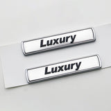 2x For BMW Luxury Logo Emblem Badge Car Side Fender M Series Performance Sport