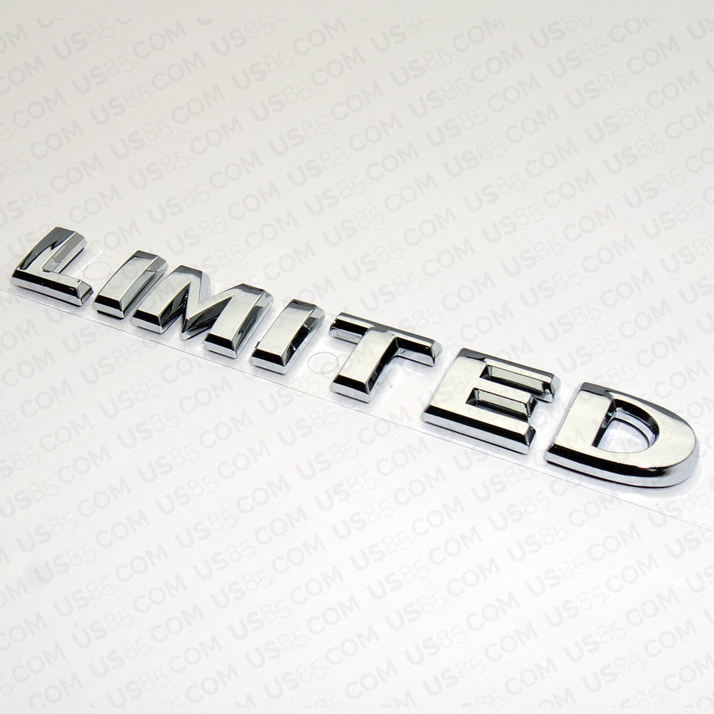 Universal Chrome OEM ABS Limited Liftgate Logo Sport Emblem For Mopar Truck SUV