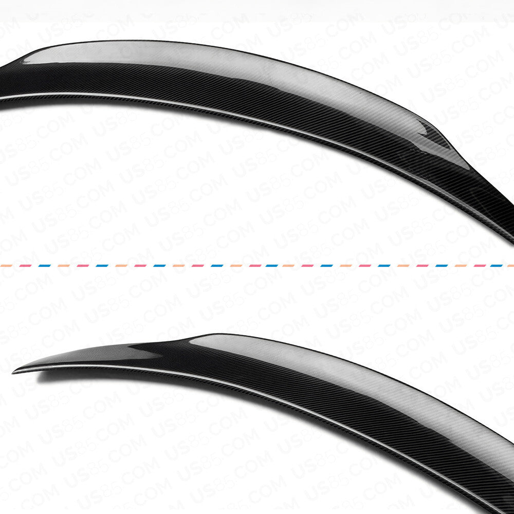 Carbon Fiber PSM Trunk Spoiler Wing 15-21 Mercedes W205 C Class 4dr AMG Sedan