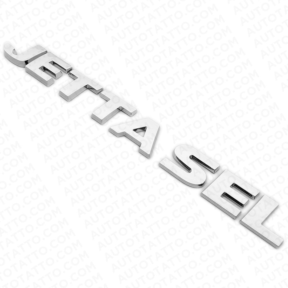 10-21 Volkswagen Jetta Sel Rear Truck Lid Nmaeplate Badge Emblem Chrome