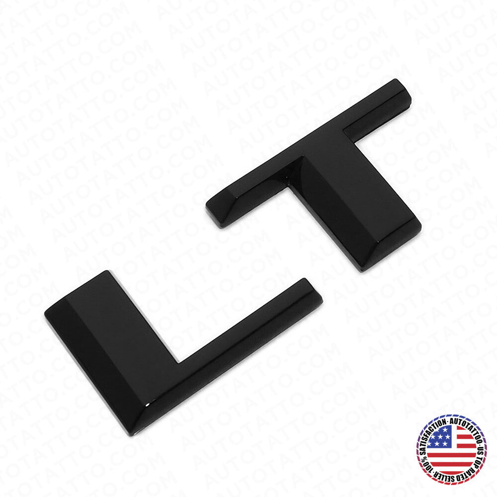 19-22 Gloss Black Silverado 1500 Tailgate LT Letter Logo Emblem Badge Z71 4x4