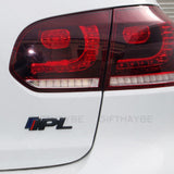 Universal Fashion Metal IPL Car Decal Sticker for Auto Decoration