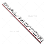 Tesla Rear Liftgate Lid Dual Motor Performance Nameplate Logo Badge Emblem Sport