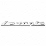 For Maserati Chrome Levante Liftgate Nameplate SUV Logo Emblem Badges Sport