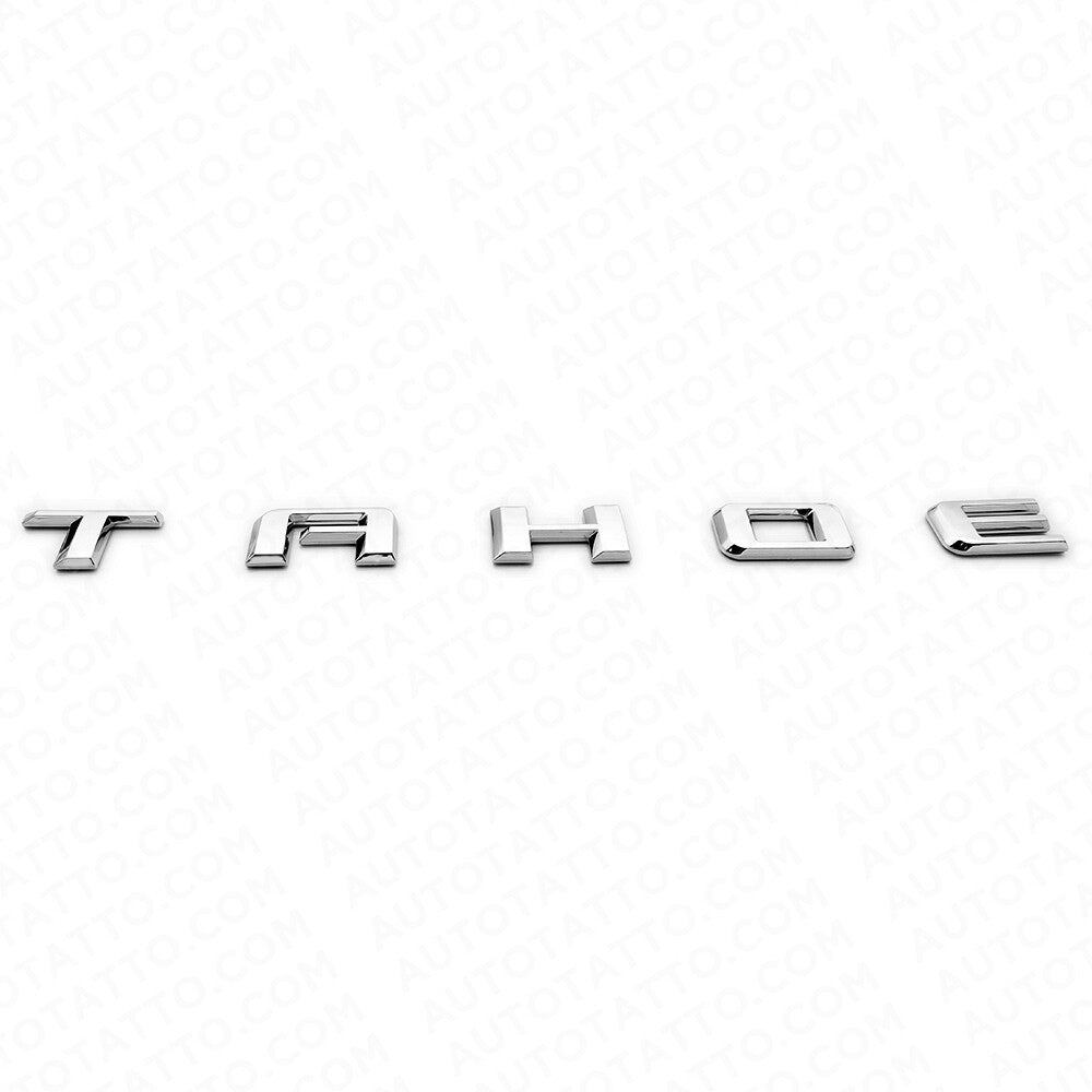 2021+ Chevy Tahoe OEM Chrome Liftgate Vehicle Nameplate Emblem Sport Decorate