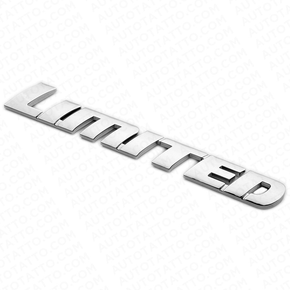 2x For 4Runner Sequoia Tacoma Tundra Limited Letter Rear Door Emblem Badge Sport