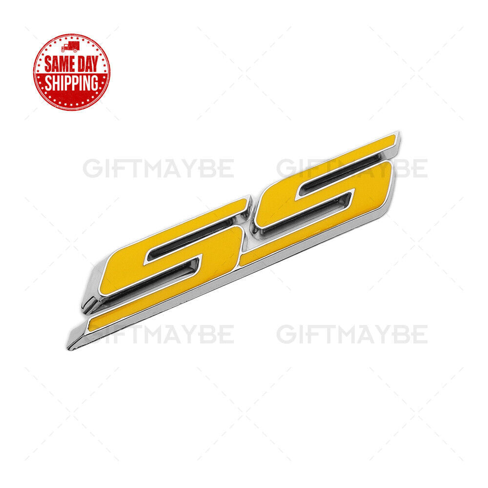 3D Fashion ABS Camaro SS Car Decal Badge Emblem Sticker for Auto Decoration
