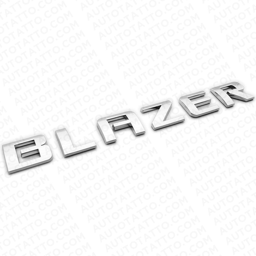 19-24 Chevrolet Blazer Rear Liftgate Letter Nameplate Badge Emblem Chrome