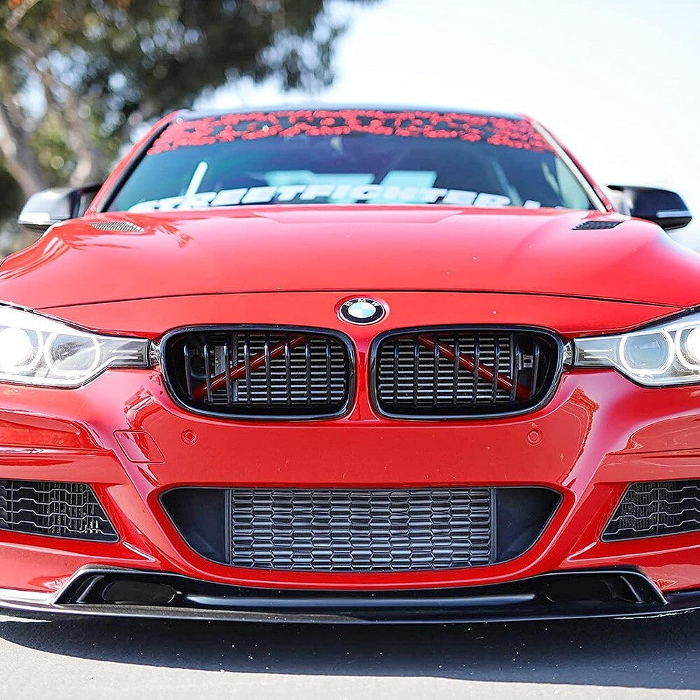 For BMW F20 F22 F31 F30 1 3 Series Front Grille Bar V Brace Trim Strip Cover Red