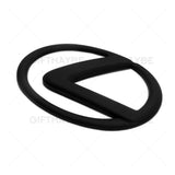 For Lexus Trunk Logo Badge Emblem Car Exterior Replace Matte Black F-Sport IS GS