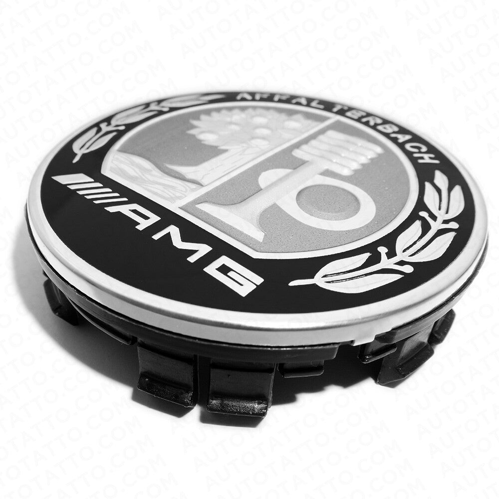 4x Mercedes AMG Laurel Edition Emblem Wheels Center Caps Hub Cover Inserts Sport