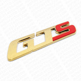 For Maserati Quattroporte GTS Gold Chrome Trunk Nameplate Emblem Badges Sport