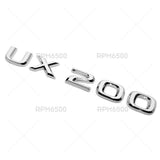 Lexus Liftgate OEM Chrome UX 200 Letter Logo Badge Car Emblem Replace F-Sport