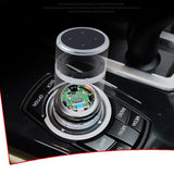 Decoration Replace Small Multimedia Knob Cover iDrive Button for BMW F10 F20 F30