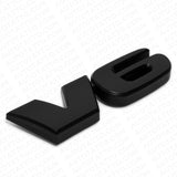 Toyota Tacoma Pickup Truck V6 Black Out Tailgate Rear Body Nameplate Logo Emblem