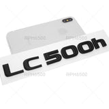 Lexus Trunk Rear LC 500h Letter Logo Badge Emblem Replace F-Sport Matte Black