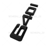 12-19 Gloss Black 640i Letter Emblem Trunk Lid M Sport Performance F06 F12 F13