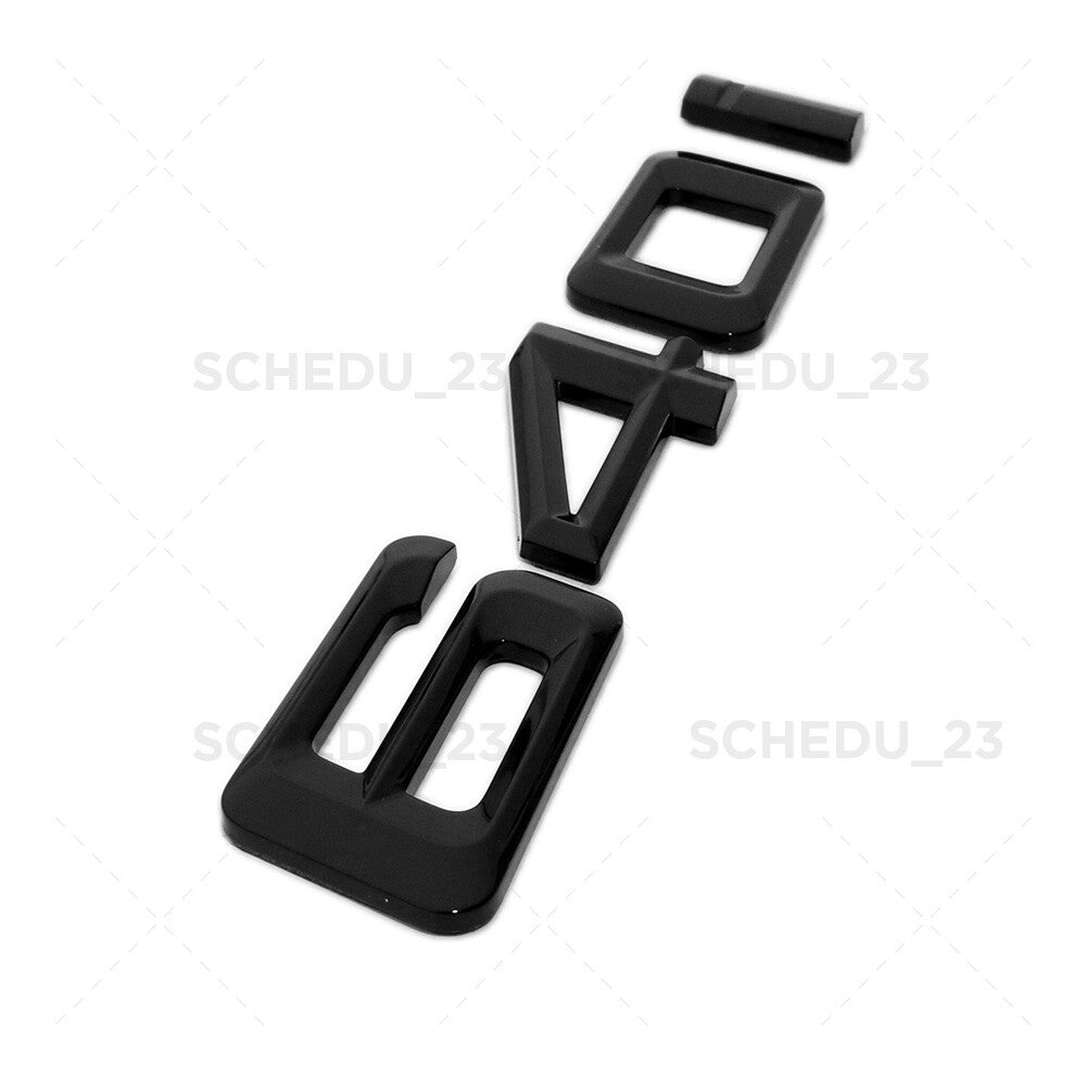12-19 Gloss Black 640i Letter Emblem Trunk Lid M Sport Performance F06 F12 F13