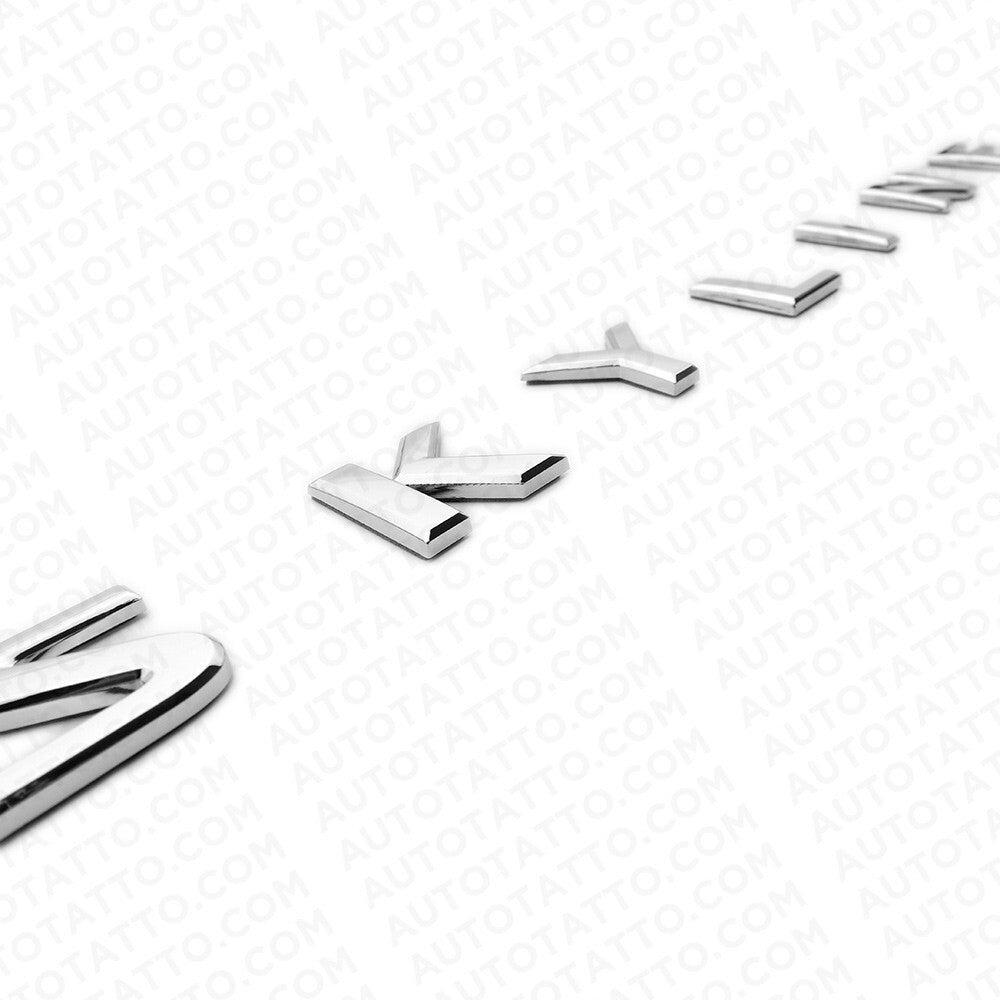 Nissan Infiniti Skyline JDM Trunk Lid Logo Letter Badge Emblem Nameplate Chrome