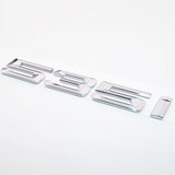 11-16 BMW 535i Trunk Lid Emblem Badge M Series Performance F10 Chrome Sport