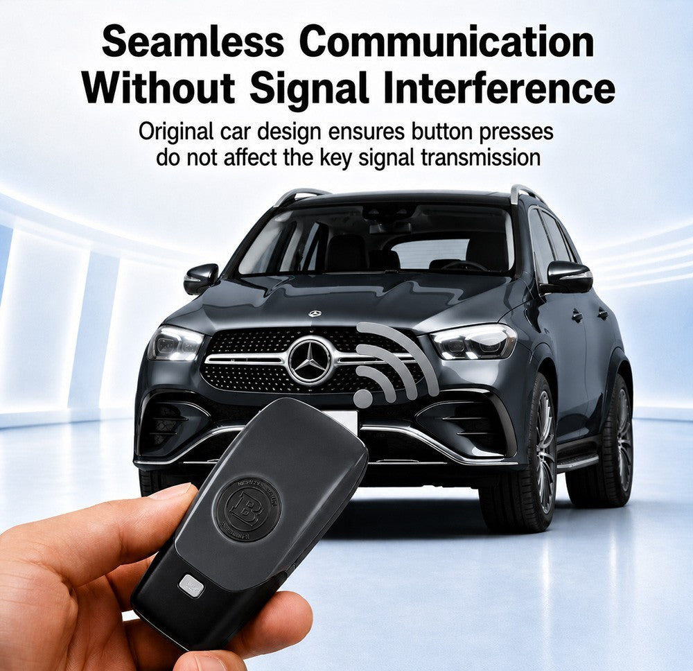 Remote Smart Key Back Cover Shell Case For Mercedes Benz 16-21 AMG A C E S-Class