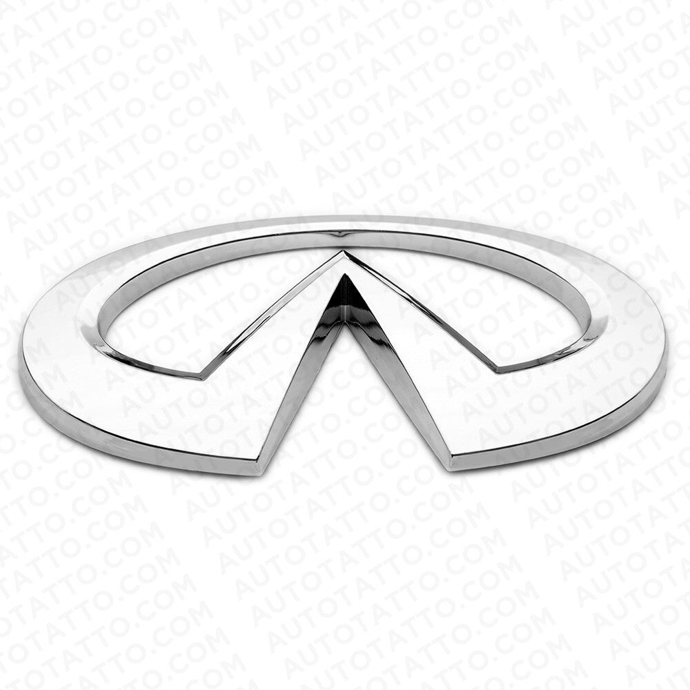 14-22 Infiniti Q50 Rear Luggage Lid Nameplate Emblem Badge Logo Chrome