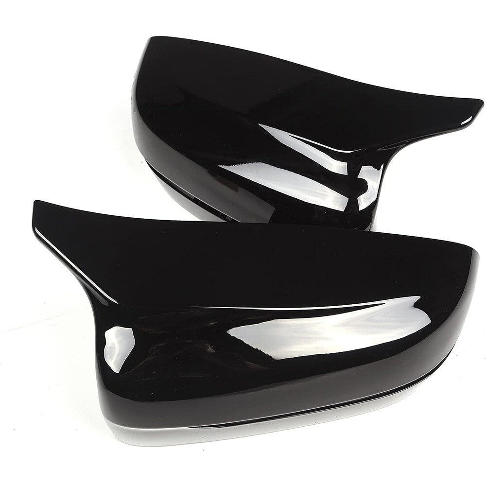 17-23 BMW G20 G30 G11 G12 M Style Gloss Black Replace Side Mirror Cover Cap