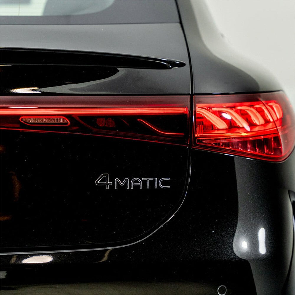 21-25 Mercedes-Benz EQ EQB EQE EQS SUV Rear 4 MATIC Letter Emblem Badge Black