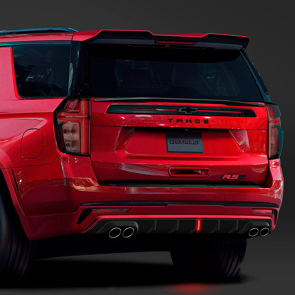 2021+ Chevy Tahoe Liftgate Nameplate Badge Letter Logo Emblem RST Matte Black