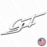 Maserati Ghibli Levante Grecale Front Side Fender Logo GT Emblem Badge Chrome