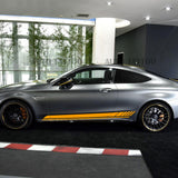 Mercedes Benz Special Edition 1 AMG Sport Side Skirt Stripes Vinyl Decal Sticker