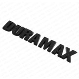 Gloss Black Chevy Silverado 1500 Duramax Hood Letter Logo Emblem Badge Truck LTZ