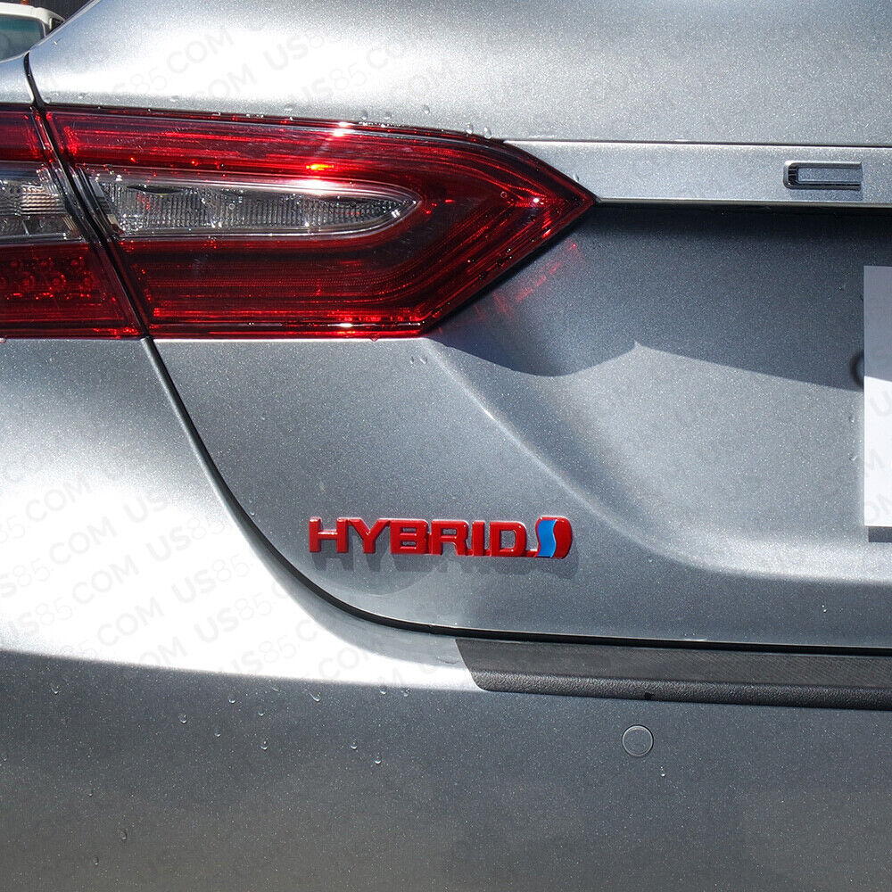 Universal Fashion Metal Hybrid Car Decal Badge Emblem Sticker Auto Decoration
