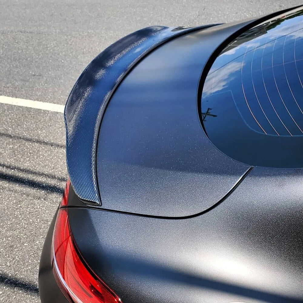 Carbon Fiber PSM Trunk Spoiler Wing 15-21 Mercedes W205 C Class 4dr AMG Sedan