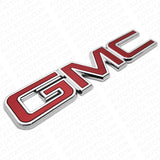 14-19 GMC Sierra Canyon Tailgate Letter Logo Emblem Adhesive Nameplate OEM Red