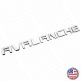 For Chevy Avalanche Door / Tailgate Badge 3D Logo Emblem Truck OEM Chrome Sport