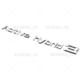 ActiveHybrid 3 Letter Emblem Replace Badge Car Trunk Lid M Series Performance
