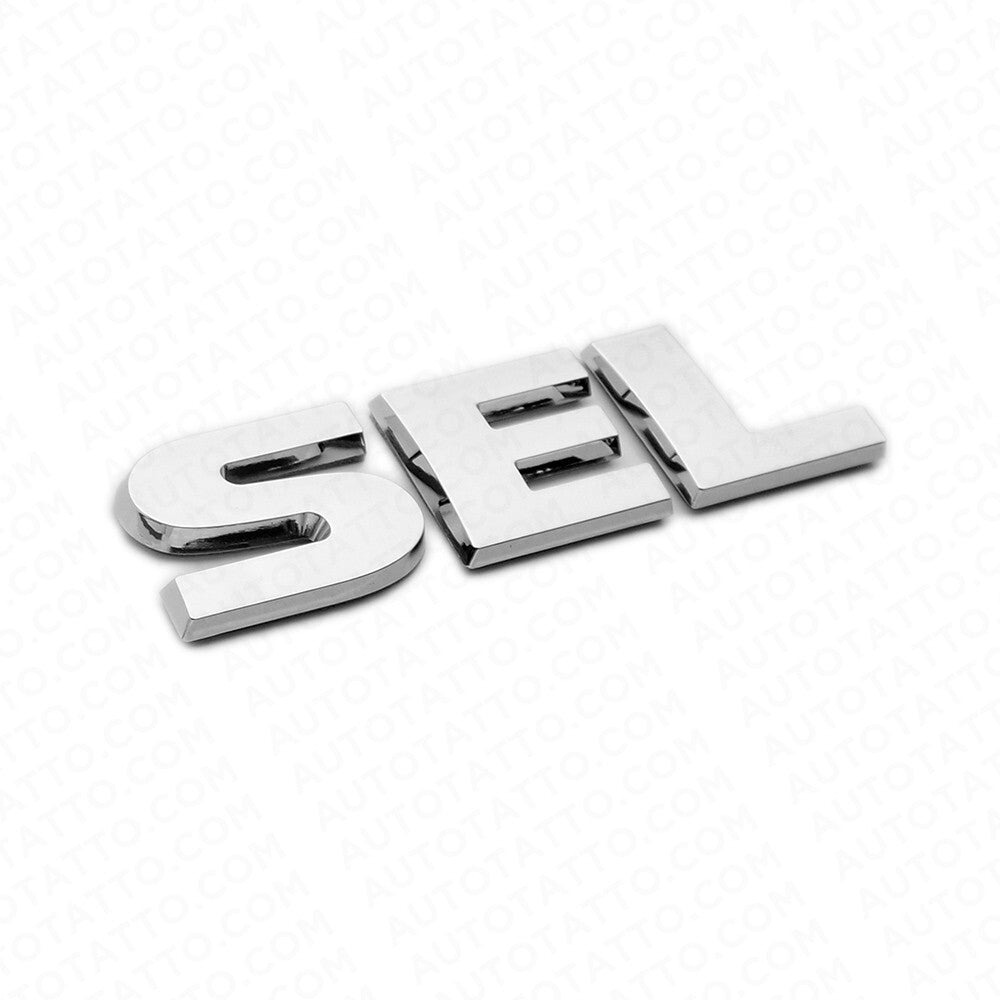 For 11-14 VW Jetta SEL Rear Truck Rear Hatch Lid Nmaeplate Badge Emblem Chrome