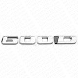 For Cadillac Escalade 600D Silver Rear Liftgate Nameplate Emblem Badge