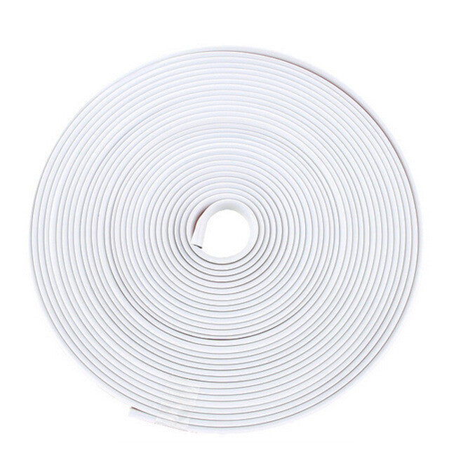 26FT Car Wheels Hub Rim Edge Protector Ring Tire Guard Sticker Rubber Strip Line