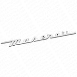 For Maserati Chrome Trunk Lid Letter Nameplate Logo Emblem Badges Sport OEM