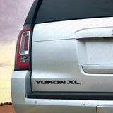 GMC YUKON XL Liftgate / Door Letter Nameplate Emblem SUV HD Badge Gloss Black