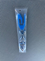 NEW - 2020-24 - 68412009AB - JEEP WRANGLER 4XE TAILGATE SILVER GRAY EMBLEM