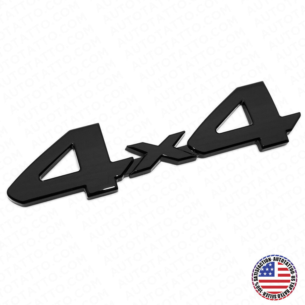 For Tacoma Tundra 4x4 Gloss Black Tailgate Rear Body Nameplate Logo Badge Emblem