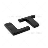 Chevy Equinox LT Liftgate Nameplate Letter Logo Badge Emblem Sport Gloss Black