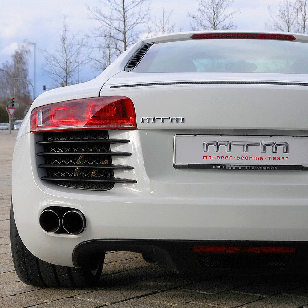 MTM Rear Trunk Nameplate Letters Logo Badge Emblem Sport Chrome